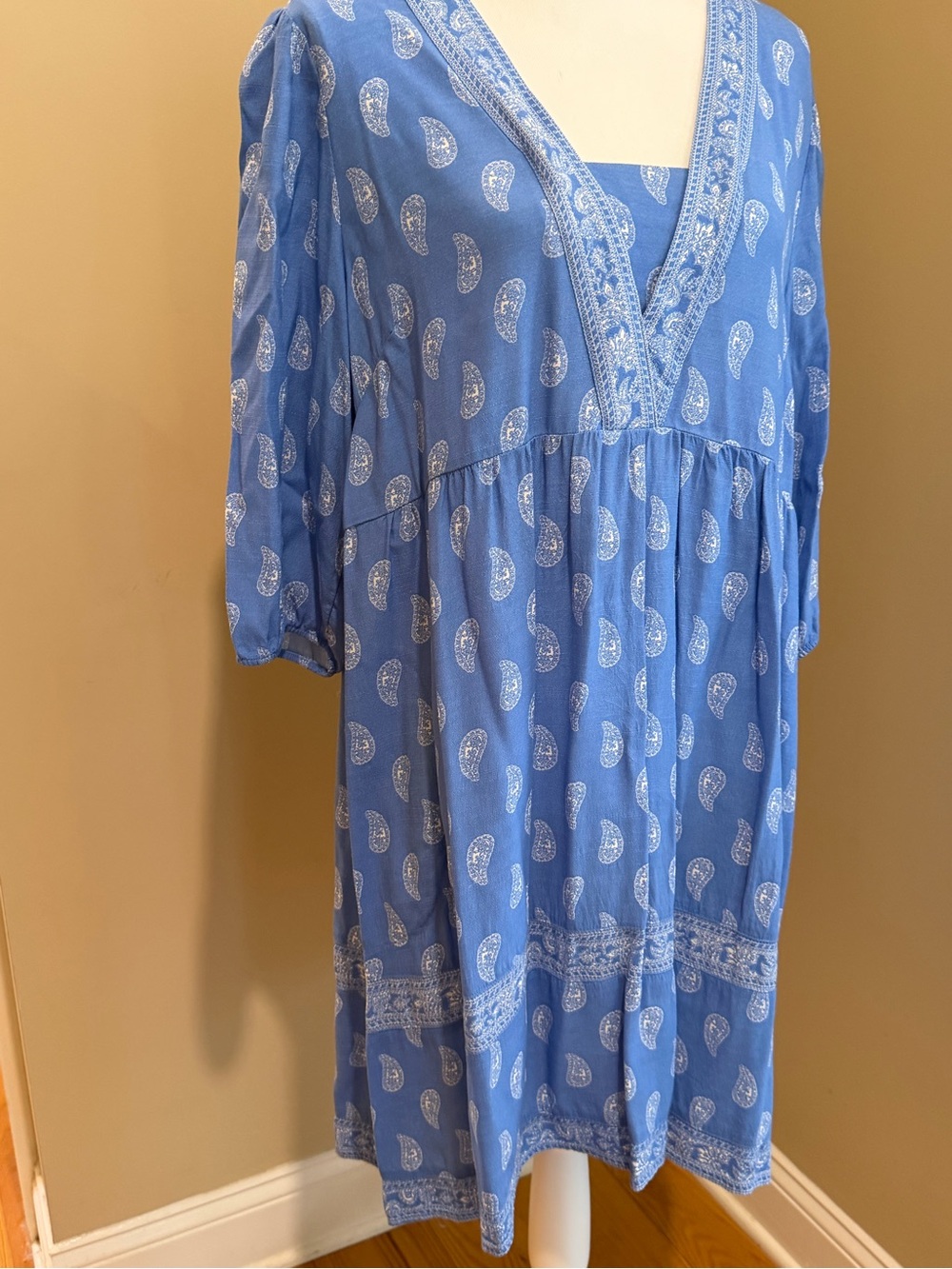 JJill Dressy Peasant Dress